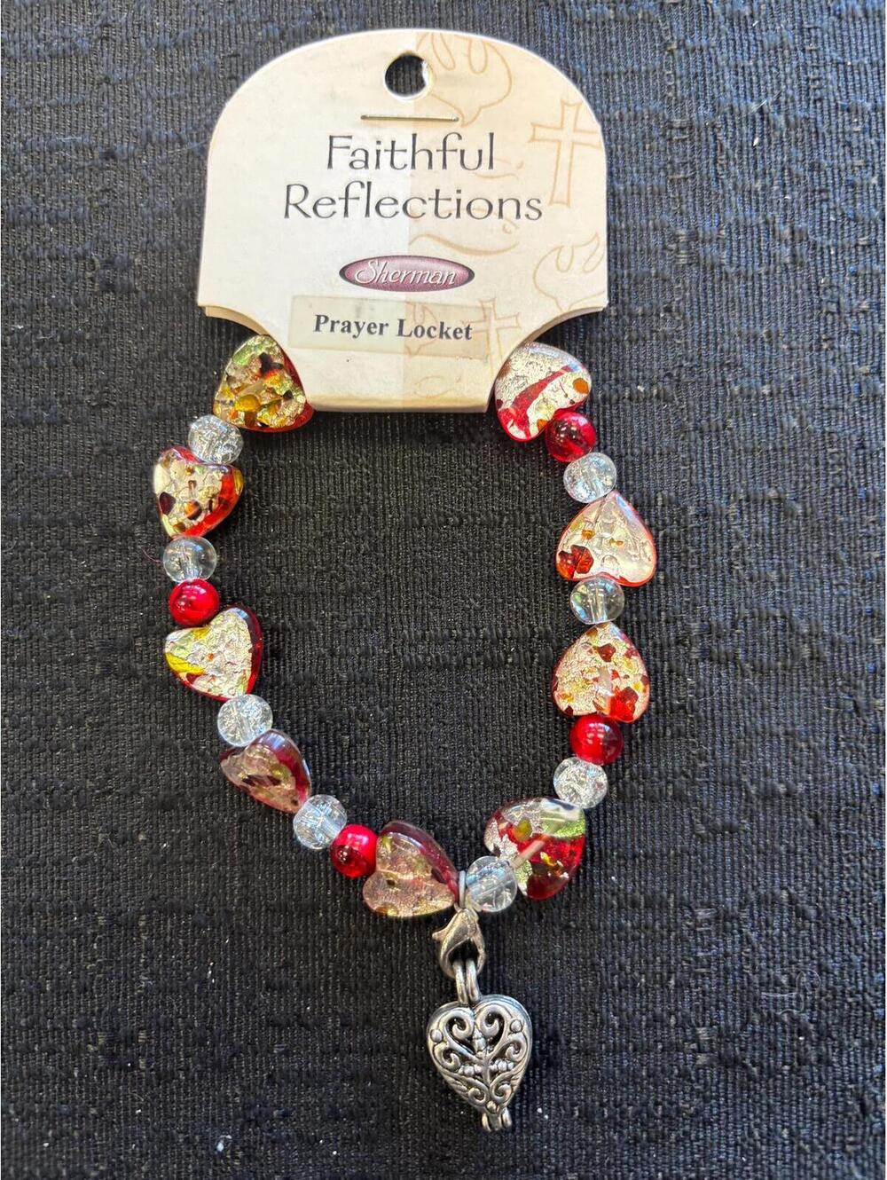 Prayer Locket Bracelet Faithful Reflections Vintage Bracelet NWT
